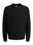 JACK & JONES Sveter 'JJCARL'  čierna