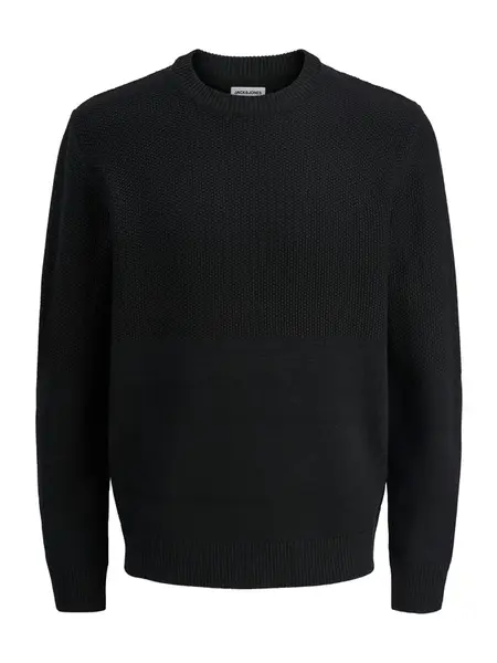 JACK & JONES Sveter 'JJCARL'  čierna