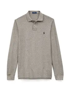 Polo Ralph Lauren Tričko  sivá melírovaná