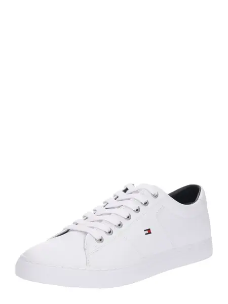 TOMMY HILFIGER Nízke tenisky 'Essential'  tmavomodrá / červená / biela