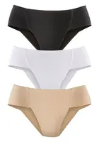 PETITE FLEUR Nohavičky  šampanské / čierna / biela