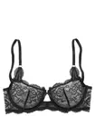 LASCANA Podprsenka  čierna