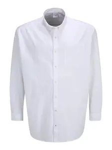 Jack & Jones Plus Košeľa 'Oxford'  biela