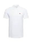 LEVI'S ® Tričko 'Housemark Polo'  ohnivo červená / biela