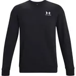 Under Armour ESSENTIAL FLEECE CREW Pánská mikina, černá, velikost L