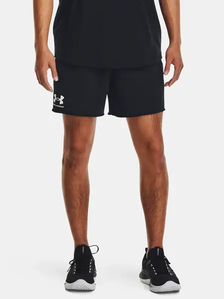Under Armour Kraťasy UA Rival Terry 6in Short-BLK - Pánské