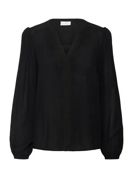 Kaffe Blúzka 'KAStine Amber'  čierna