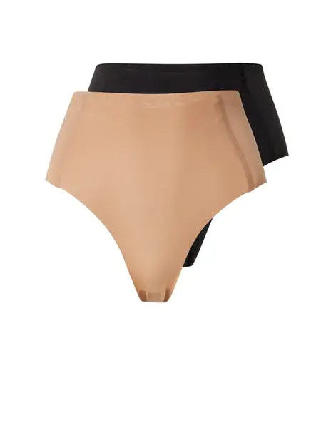 SLOGGI Nohavičky 'ZERO Feel 2.0'  mokka / čierna