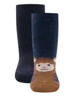 EWERS Ponožky  béžová / tmavomodrá / hnedá / čierna