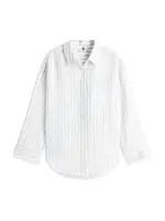 TOMMY HILFIGER Blúzka  dymovo modrá / biela