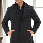 PLT8371 DEWBRRY MEN'S COAT-DIAGONAL ANTHRACITE-2