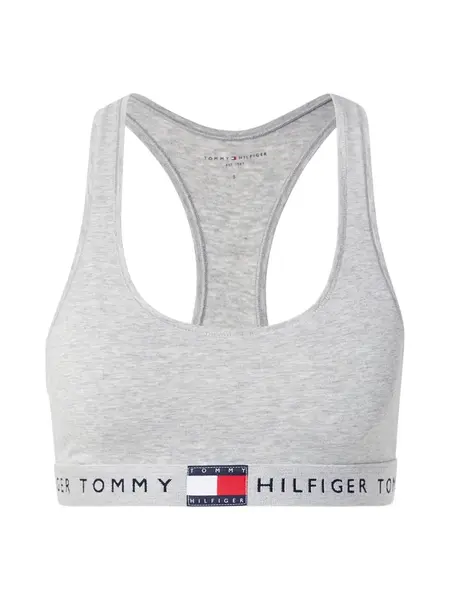 Tommy Hilfiger Underwear Podprsenka  námornícka modrá / svetlosivá / krvavo červená / biela