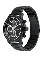 TOMMY HILFIGER Analógové hodinky 'Rocky'  svetlosivá / červená / čierna / biela