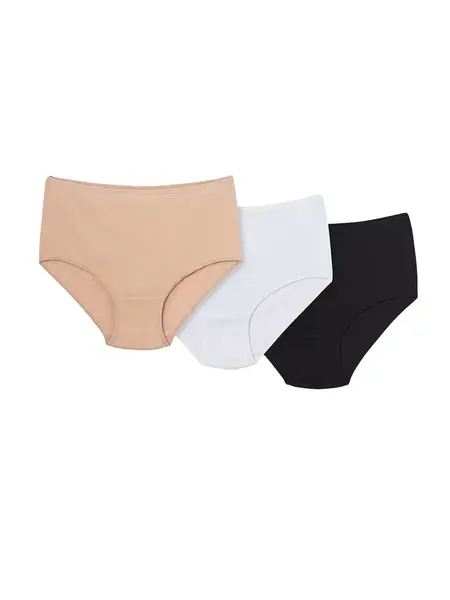 Dagi Nohavičky  béžová / čierna / biela