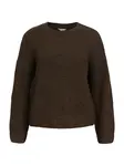 OBJECT Sveter 'OBJSaggia'  tmavohnedá