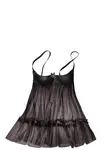 PETITE FLEUR GOLD Negližé  čierna