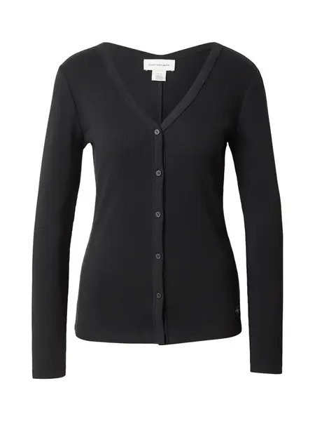Calvin Klein Jeans Kardigán 'Essential'  čierna