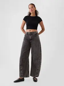 GAP Jeans Mid Rise Horseshoe - Women's