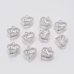 Brass Micro Pave Cubic Zirconia Charms