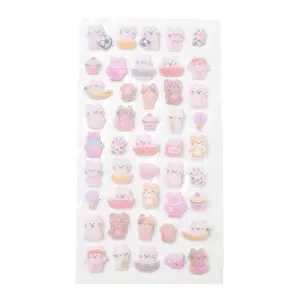3D Puffy Resin Picture Stickers