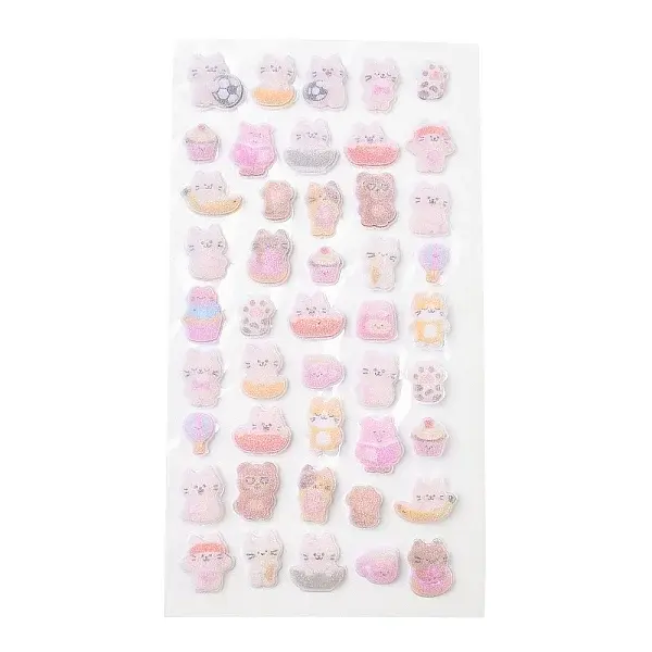 3D Puffy Resin Picture Stickers
