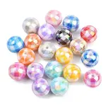 Printed Opaque Acrylic Beads