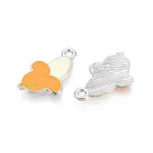 Fruit Alloy Enamel Charms