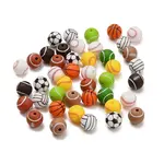Sports Theme Food Grade Eco-Friendly Silicone Beads