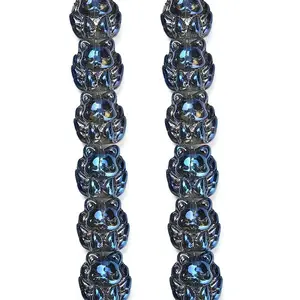 Electroplate Glass Bead Strands