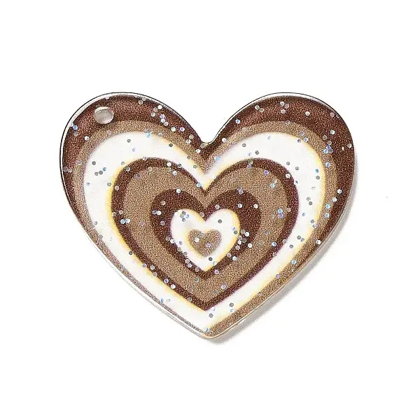 Transparent Plastic Pendants