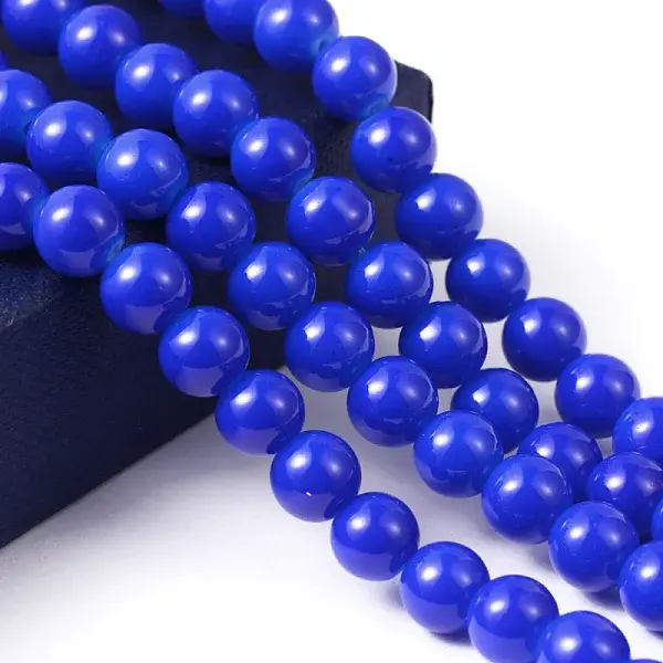 Painted Glass Bead Strands