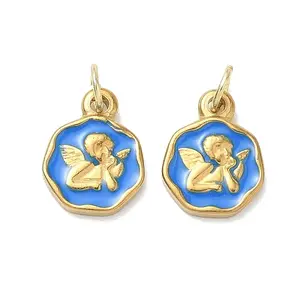 304 Stainless Steel Enamel Pendants