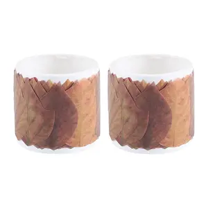 Autumn Leaf Paper Tape Stickers for Card Making