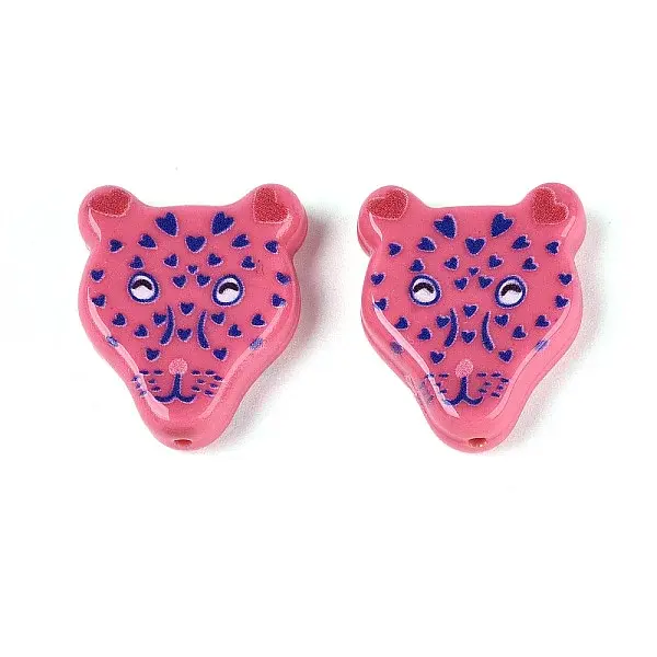 Printed Opaque Resin Beads