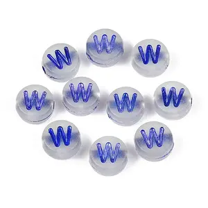 Luminous Frosted Acrylic Beads