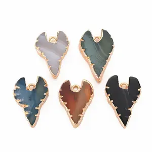 Natural Agate Pendants