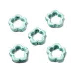 Flower Hollow Glazed Porcelain Bead Frame