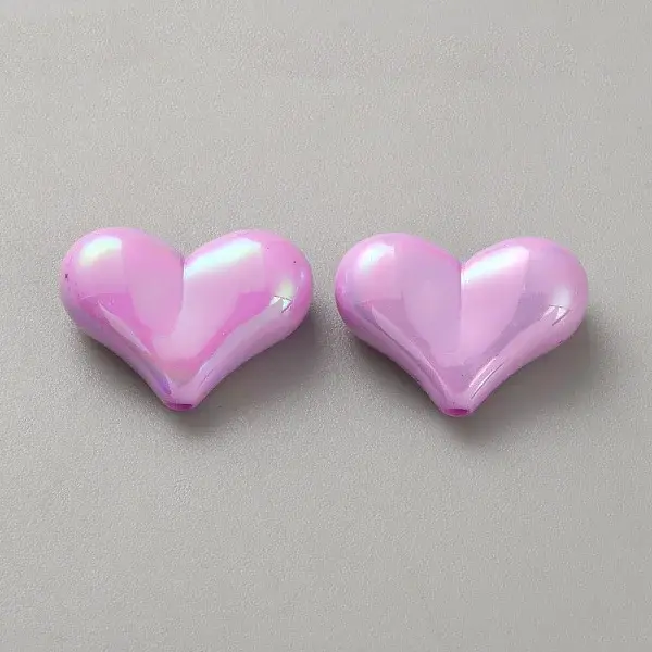 10Pcs Opaque Acrylic Beads