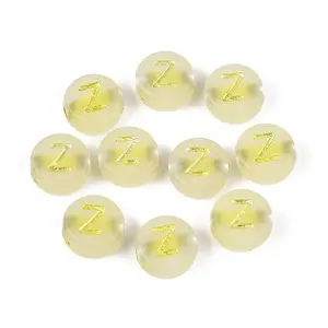 Luminous Frosted Acrylic Beads