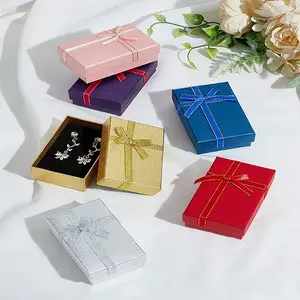 6Pcs 6 Colors Paper Storage Gift Boxes