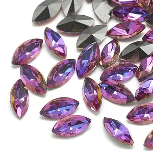 DIY Pointed Back K9 Glass Rhinestone Cabochons