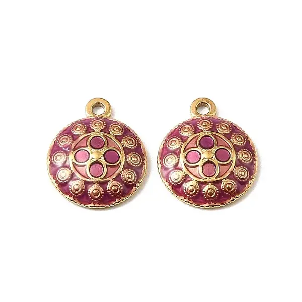 304 Stainless Steel Enamel Pendants