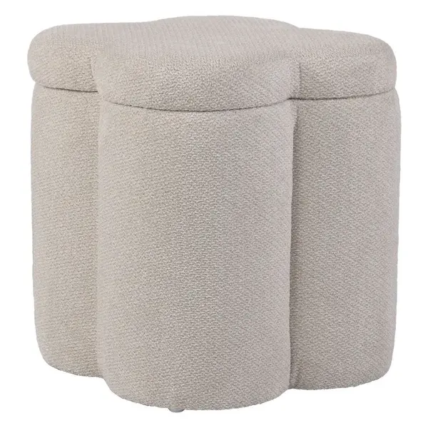 Xora TABURET, textil, 43/46/43 cm