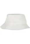 Dětská čepice Flexfit Cotton Twill Bucket, bílá