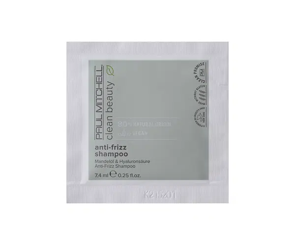 Šampon pro krepaté a nepoddajné vlasy Paul Mitchell Clean Beauty Anti-Frizz - 7,4 ml (121039)