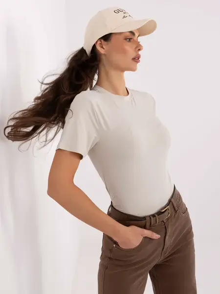 Halenka D12099M02805A světle béžová