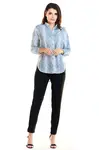 Awama Woman's Blouse A261 Grey