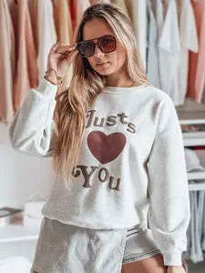 Dámská oversize mikina s potiskem