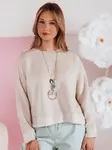 Dámská oversize halenka s přívěskem