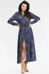 Awama Woman's Dress A665 Blue